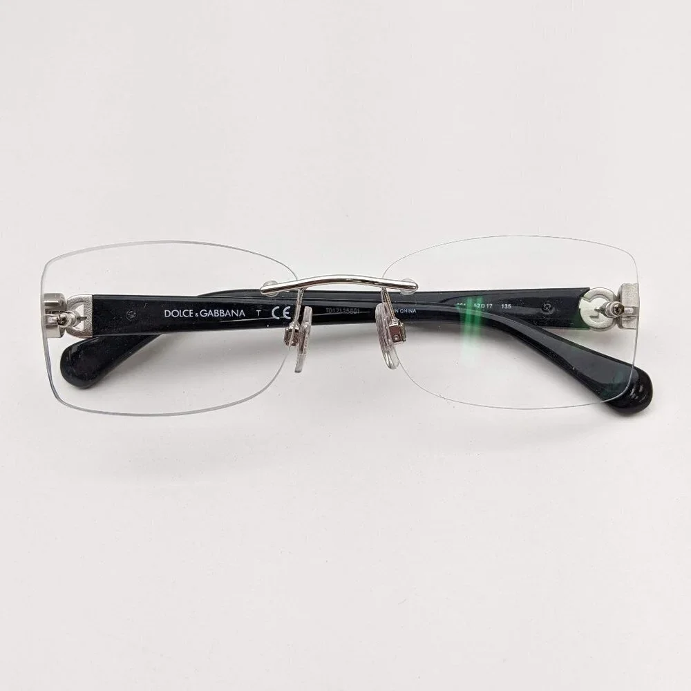 🕶️Dolce&Gabbana DG1278 061 Eyeglasses 52/17 135 /KAB517🕶️​